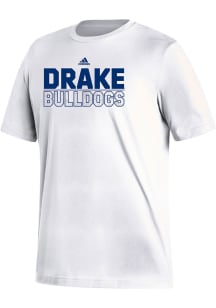 Adidas Drake Bulldogs White Fresh Short Sleeve T Shirt