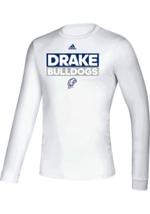 Adidas Drake Bulldogs White Creator Long Sleeve T-Shirt