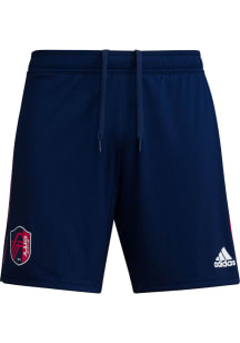 Adidas St Louis City SC Mens Navy Blue 22/23 Authentic Shorts