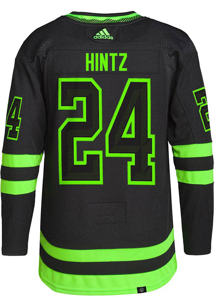 No24 Roope Hintz Mens Green 2020 Stanley Cup Final Classic Retro Jersey