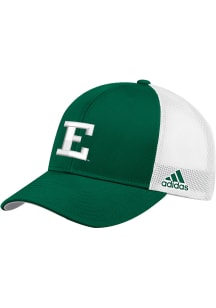 Adidas Eastern Michigan Eagles Trucker Adj Adjustable Hat - Green