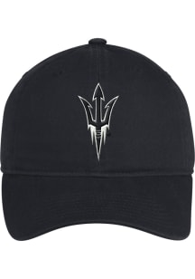 Adidas Arizona State Sun Devils Tonal Slouch Adjustable Hat - Black