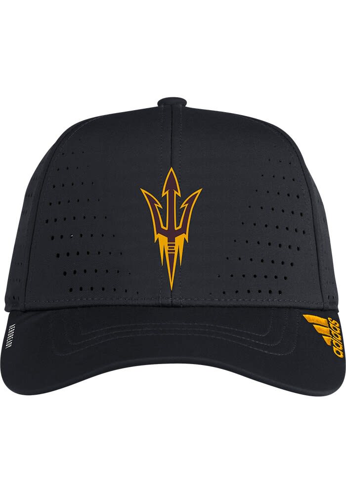 【完売品】aya aoki | SUN CAP Adidas Arizona State Sun Devils Structured Perf Adjustable Hat - BLACK