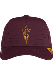 Adidas Arizona State Sun Devils Structured Perf Adjustable Hat - Maroon