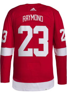 Adidas Lucas Raymond Detroit Red Wings Mens Red HOME Hockey Jersey