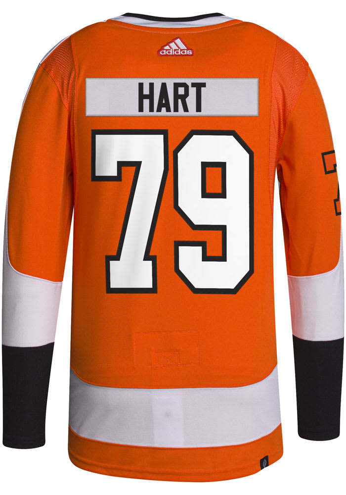 Adidas Carter Hart Philadelphia Flyers Mens ORANGE HOME Hockey