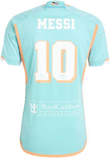 Lionel Messi Inter Miami CF Mens Authentic Soccer Third Jersey - Green