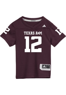 Adidas Texas A&amp;M Aggies Toddler Maroon Replica Football Jersey