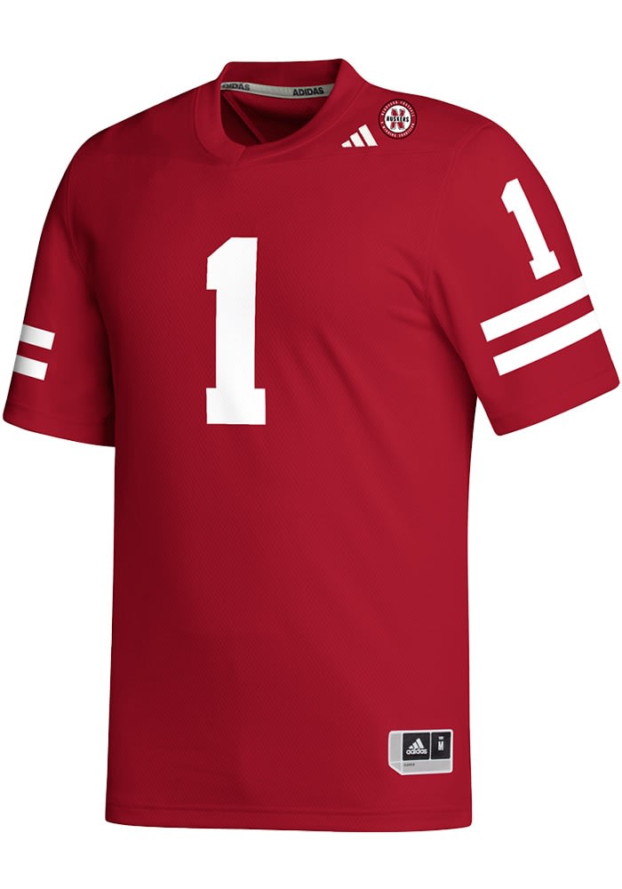 Nebraska Heisman Autographed Red College Style Jersey- JSA W