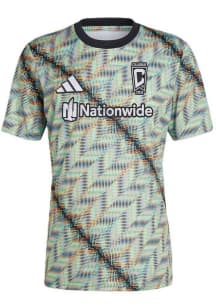 Adidas Columbus Crew Mens Green Hispanic Celebration Pre-match Jersey