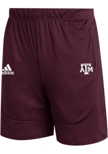 Adidas Texas A&amp;M Aggies Mens Maroon Sideline21 Shorts
