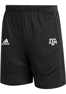 Adidas Texas A&amp;M Aggies Mens Black Sideline21 Shorts
