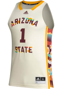 Adidas Arizona State Sun Devils White Honoring Black Excellence Jersey