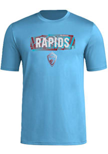 Adidas Colorado Rapids Light Blue Local Pop Short Sleeve T Shirt