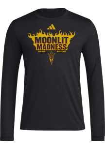 Adidas Arizona State Sun Devils Black Basketball Moonlit Madness Long Sleeve T-Shirt