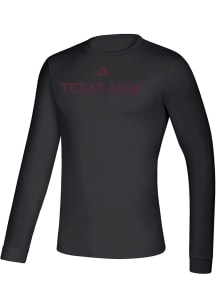 Adidas Texas A&amp;M Aggies Black Creator Long Sleeve T-Shirt