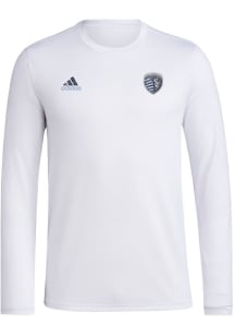 Adidas Sporting Kansas City White Local Stoic Long Sleeve T-Shirt