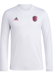 Adidas St Louis City SC White Local Stoic Long Sleeve T-Shirt