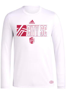 Adidas St Louis City SC White Jersey Hook LS Long Sleeve T-Shirt