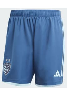 Adidas Sporting Kansas City Mens Navy Blue Authentic Shorts