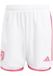 Adidas St Louis City SC Mens White Authentic Shorts