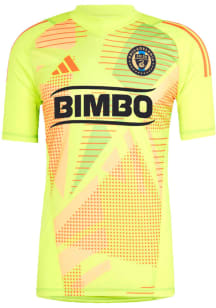 Philadelphia Union Mens Adidas Replica Soccer Tiro Goalkeeper Jersey - Yellow
