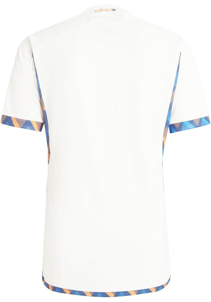 FC Cincinnati Mens Adidas Authentic Soccer Away Jersey - White