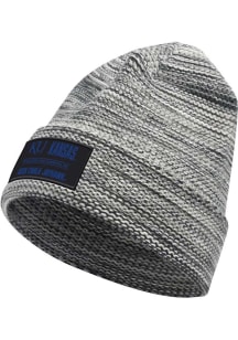 Adidas Kansas Jayhawks Grey Marl Trend Cuff Beanie Mens Knit Hat