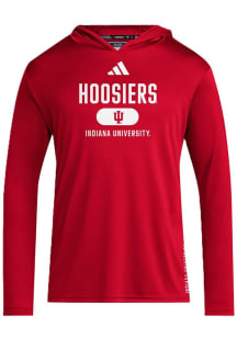 Adidas Indiana Hoosiers Mens Crimson Designed 4 Training Hood