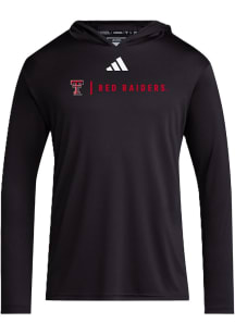 Adidas Texas Tech Red Raiders Mens Black Designed 4 Training Hood