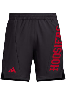 Mens Indiana Hoosiers Black Adidas Designed 4 Training Shorts