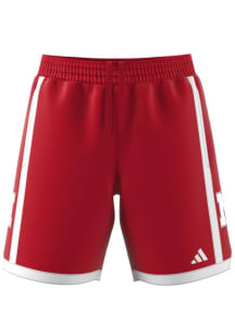 Mens Nebraska Cornhuskers Red Adidas Swingman Shorts