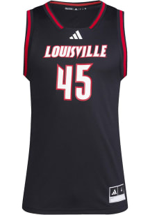 Adidas Louisville Cardinals Black Swingman Jersey