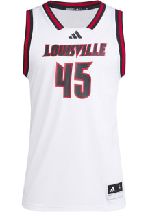 Adidas Louisville Cardinals White Swingman Jersey