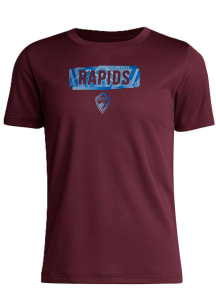 Adidas Colorado Rapids Youth Burgundy Local Pop Short Sleeve T-Shirt