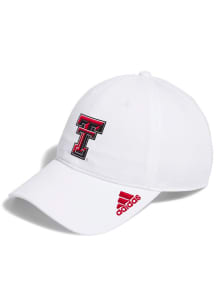 Adidas Texas Tech Red Raiders LR 209 Adjustable Hat - White