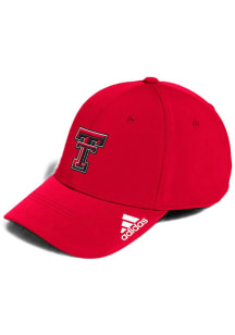 Adidas Texas Tech Red Raiders Mens Red LR 211 Flex Hat