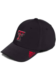 Adidas Texas Tech Red Raiders Mens Black LR 211 Flex Hat