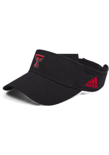 Adidas Texas Tech Red Raiders Mens Black LR 217 Adjustable Visor