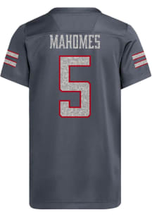 Patrick Mahomes Texas Tech Red Raiders Youth White Adidas Replica Football Jersey