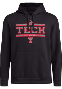 Patrick Mahomes  Adidas Texas Tech Red Raiders Mens Black Fleece Long Sleeve Hoodie