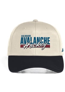 Adidas Colorado Avalanche Slouch Adjustable Hat - Ivory