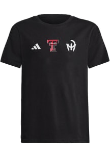 Patrick Mahomes Texas Tech Red Raiders Youth Black Fresh Blink Player Tee