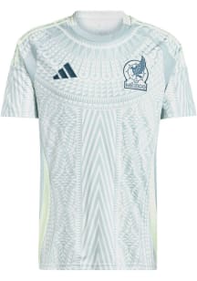 Mexico National Team Mens Adidas Replica Soccer Away Jersey - White