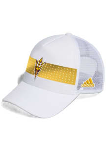 Adidas Arizona State Sun Devils Strategy Adjustable Hat - White