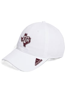 Adidas Texas A&amp;M Aggies LR 209 Adjustable Hat - White