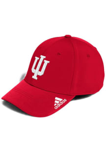 Indiana Hoosiers Adidas LR 211 Flex Hat - Red