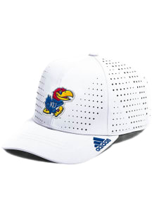 Adidas Kansas Jayhawks LR 212 Adjustable Hat - White