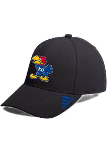 Adidas Kansas Jayhawks LR 213 Adjustable Hat - Black