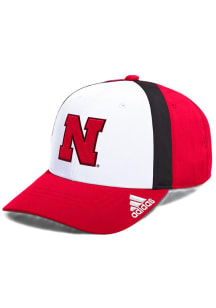 Adidas Nebraska Cornhuskers LR 214 Adjustable Hat - White